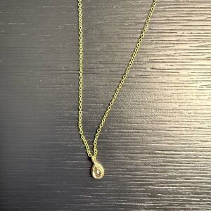 Kendra Scott Gold Necklace Minimalist Design